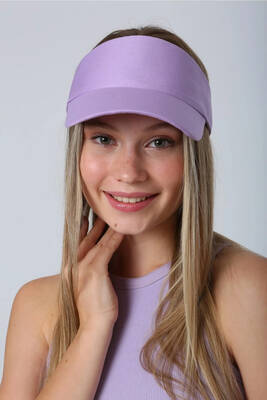 Remsa - Adjustable Visor Tennis Golf Hat Sun Protection Brim RŞ-109 Lilac (1)