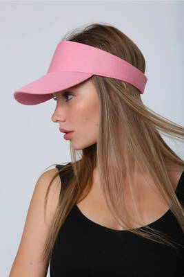 Remsa - Adjustable Visor Tennis Golf Hat Sun Protection Brim RŞ-109 Powder Pink