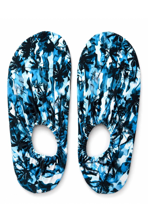 Remsa - Adult Non-Slip Sole Petrol Pattern Beach and Pool Footwear (1)
