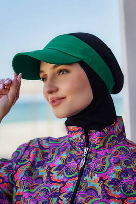 Remsa - Ayarlanabilir Vizör Tenisçi Golf Şapka Güneş Koruyucu Siperlik RŞ-109 Yeşil (1) Remsa - Ayarlanabilir Vizör Tenisçi Golf Şapka Güneş Koruyucu Siperlik RŞ-109 Yeşil (1)