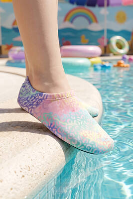 Remsa - Batik Print Beach and Pool Water Shoes