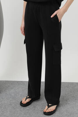 Remsa - Bol Paça Kargo Cepli Bol Paça Pantolon 32156 Siyah