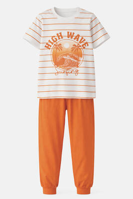 Remsa - Boys Cotton Knit Pajama Set (1)