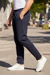 Remsa - Büyük Beden Erkek Üç Cepli Eşofman Altı 340 Lacivert