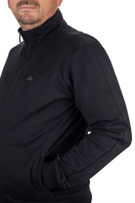 Remsa Spor - Büyük Beden Likralı Penye Erkek Eşofman Takımı 1714 Lacivert (1)