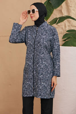 Remsa - Büyük Beden Paraşüt Tam Kapalı Tesettür Mayo 3325-97 Siyah (1) Remsa - Büyük Beden Paraşüt Tam Kapalı Tesettür Mayo 3325-97 Siyah (1)