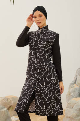 Remsa - Büyük Beden Tam Kapalı Battal Tesettür Mayo 3429-015 Siyah01 Remsa - Büyük Beden Tam Kapalı Battal Tesettür Mayo 3429-015 Siyah01