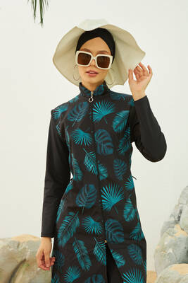 Remsa - Büyük Beden Tam Kapalı Battal Tesettür Mayo 3429-30 Siyah02 (1) Remsa - Büyük Beden Tam Kapalı Battal Tesettür Mayo 3429-30 Siyah02 (1)