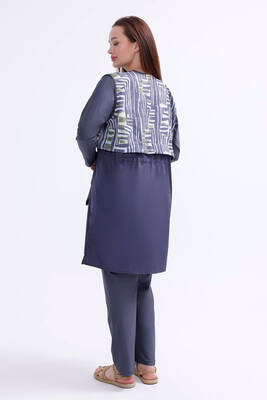 Remsa - Büyük Beden Tam Kapalı Tesettür Mayo 2516 Gizem Desenli Gri (1) Remsa - Büyük Beden Tam Kapalı Tesettür Mayo 2516 Gizem Desenli Gri (1)