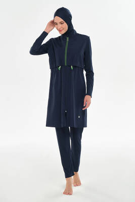 Rozamay - Büyük Beden Tam Kapalı Tesettür Mayo 3314 Lacivert (1) Rozamay - Büyük Beden Tam Kapalı Tesettür Mayo 3314 Lacivert (1)