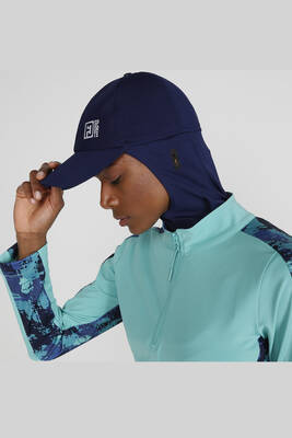 Remsa - Capped Sports Bonnet Dark Blue Remsa - Capped Sports Bonnet Dark Blue