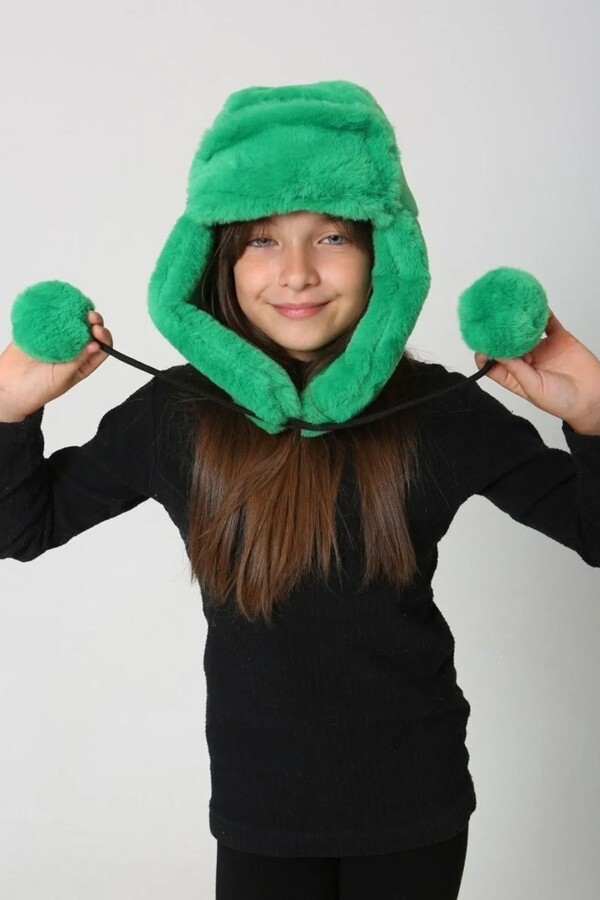 Remsa - Children' Plush Hat with Ears RKS-C-04 Benetton