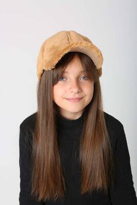 Remsa - Children's Plush Cap Hat RKŞ-Ç-06 Camel (1)