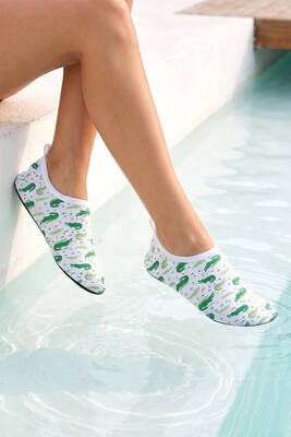 Remsa - Çocuk Kaydırmaz Tabanlı Deniz ve Havuz Patik 16 Beyaz01