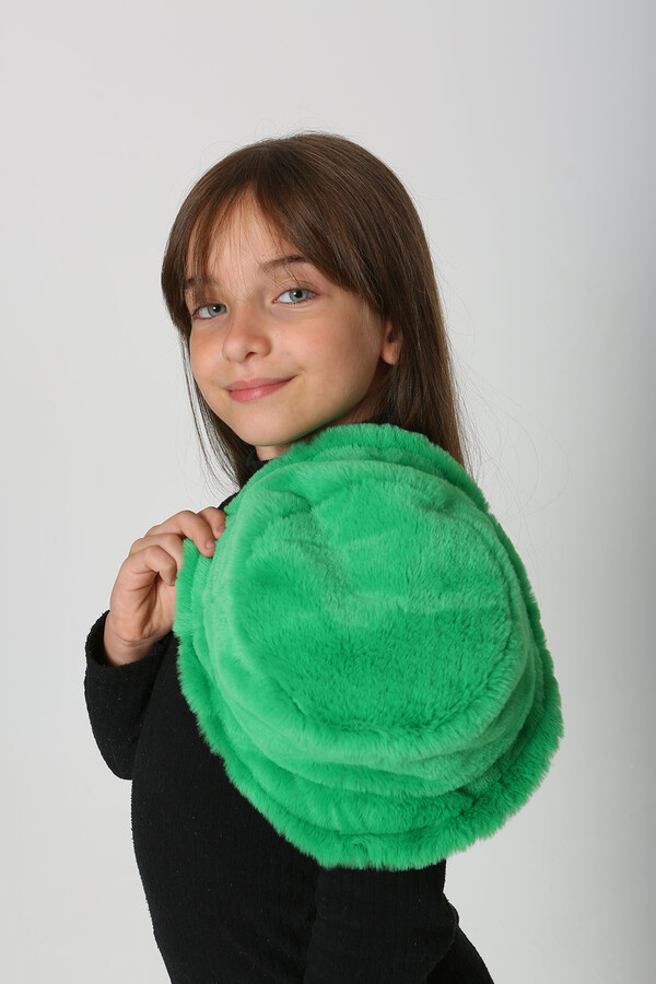 Çocuk Peluş Bucket Şapka RKŞ-Ç-01 Benetton - Thumbnail