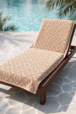 Remsa - Cotton Beach Pool Bath Towel 04 Taupe