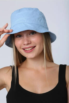 Remsa - Cotton Bucket Hat RŞ-110 Baby Blue (1) Remsa - Cotton Bucket Hat RŞ-110 Baby Blue (1)