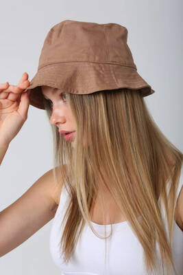 Remsa - Cotton Bucket Hat RŞ-110 Mink Remsa - Cotton Bucket Hat RŞ-110 Mink