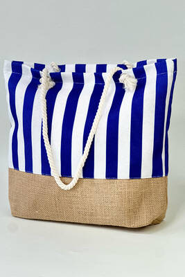 Remsa - Desenli Plaj Çantası RÇ-P-01 Çizgili (1)