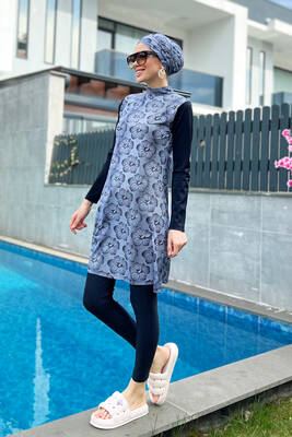 Remsa - Design Fully Covered Hijab Swimsuit Remsa Swimwear 900-402 (1) Remsa - Design Fully Covered Hijab Swimsuit Remsa Swimwear 900-402 (1)