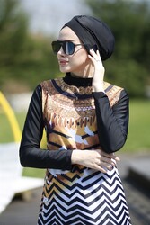 Remsa Mayo - Design Fully Covered Hijab Swimsuit Remsa Swimsuit ANTIQUE (1)