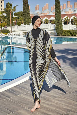 Remsa - Designed on Remsa Hijab Swimsuit, Single Kaftan Pareo RDP004 Wings (1) Remsa - Designed on Remsa Hijab Swimsuit, Single Kaftan Pareo RDP004 Wings (1)