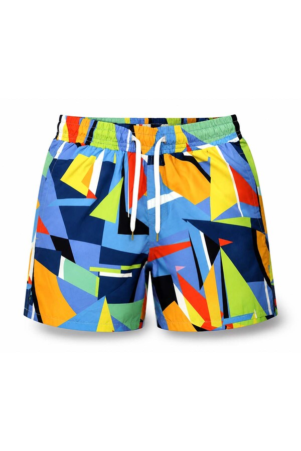 Digital Print Swim Shorts for Boys - Thumbnail