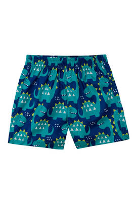 Neopy - Dinosaur Print UV Protective Boy Swim Short 5122 Navy