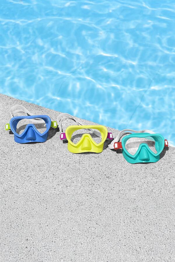 Diver Goggles 3+ Yellow - Thumbnail