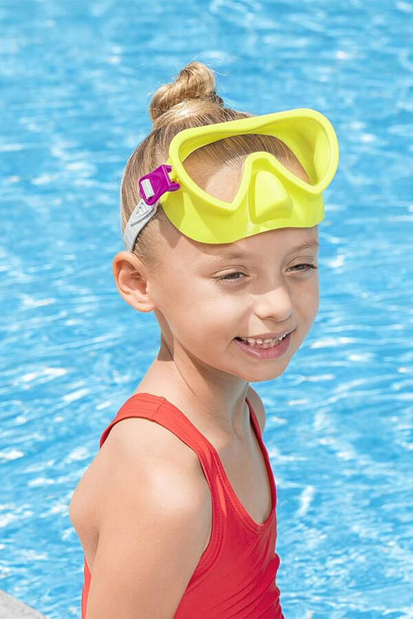 Diver Goggles 3+ Yellow - Thumbnail