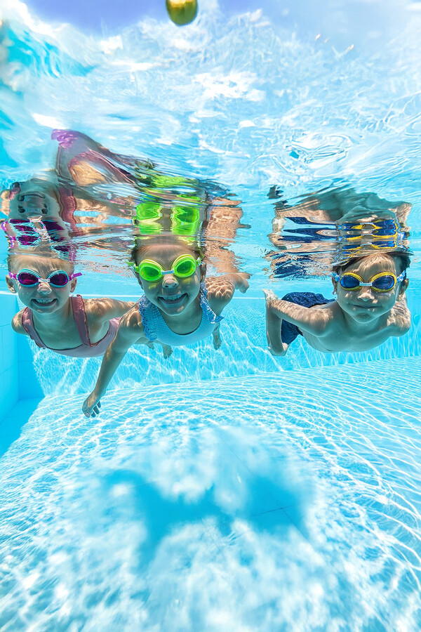 Diver Goggles for Water Activities Neon Green - Thumbnail