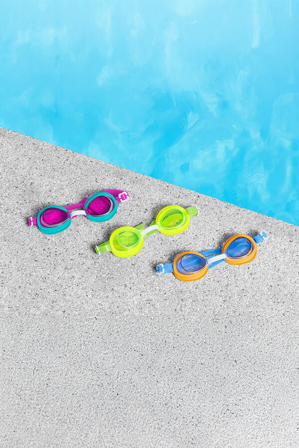 Diver Goggles for Water Activities Neon Green - Thumbnail