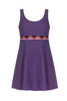 Remsa - Dress Swimsuit Skirted Swimsuit Honeycomb Texture Swimming Swimsuit 335-200 Remsa - Dress Swimsuit Skirted Swimsuit Honeycomb Texture Swimming Swimsuit 335-200