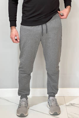 Remsa - Elastic Cuff and Waist Men's Sweatpants with 3 Pockets 3703 Anthracite Remsa - Elastic Cuff and Waist Men's Sweatpants with 3 Pockets 3703 Anthracite