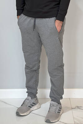 Remsa - Elastic Cuff and Waist Men's Sweatpants with 3 Pockets 3703 Anthracite (1) Remsa - Elastic Cuff and Waist Men's Sweatpants with 3 Pockets 3703 Anthracite (1)