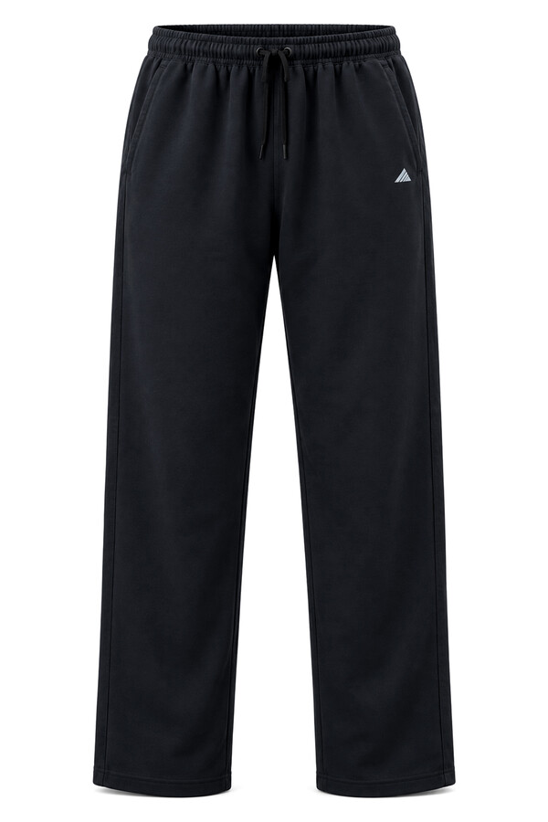 Erkek Battal Büyük Beden Düz Paça Eşofman Altı 3704 Siyah - Thumbnail