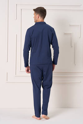 Remsa - Erkek Penye Uzun Kol Pijama Takımı 2157 Laci03 (1)