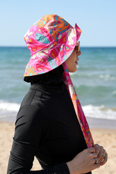 Remsa - Remsa Patterned Banded Bucket Hat