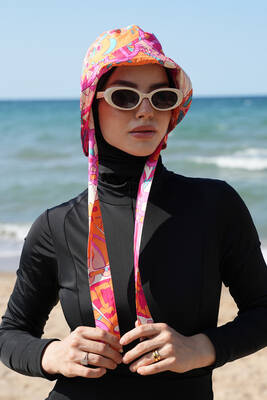 Remsa - Remsa Patterned Banded Bucket Hat (1)