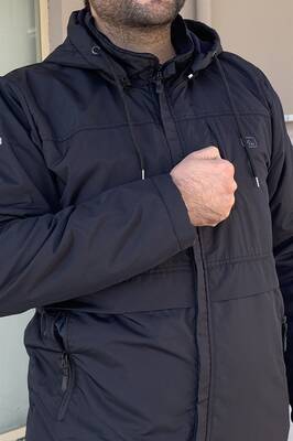 Remsa Sportswear - Fleece Lined 3 Pocket Coat Windbreaker Raincoat Navy Blue (1) Remsa Sportswear - Fleece Lined 3 Pocket Coat Windbreaker Raincoat Navy Blue (1)