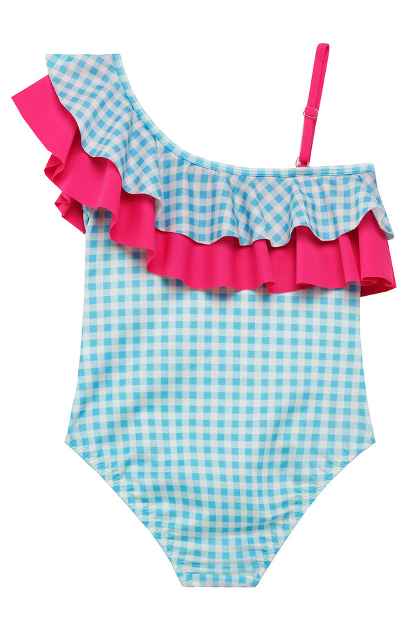 Floral Print Swimwear Set for Girls - Thumbnail