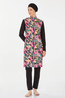 Rozamay - Full Closed Burqini 9268 Castel Black (1) Rozamay - Full Closed Burqini 9268 Castel Black (1)