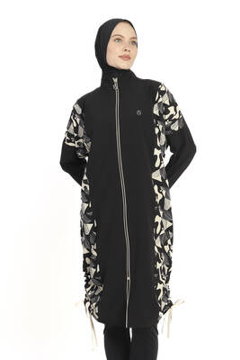 Haliç Mayo - Full-Cover Tunic Swimsuit with Zipper Detail (1)