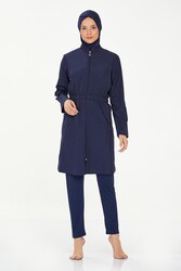 Maresiva - Full Coverage Burkini Agata 8070 Dark Navy Blue