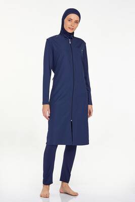 Adasea - Full-Covered Modest Swimsuit Thandie 1250 Dark Navy Remsa Swimsuit (1) Adasea - Full-Covered Modest Swimsuit Thandie 1250 Dark Navy Remsa Swimsuit (1)