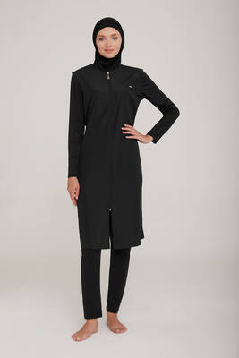 Remsa - Fully Covered Hijab Swimsuit Thandie 1250 Black Remsa Swimwear (1) Remsa - Fully Covered Hijab Swimsuit Thandie 1250 Black Remsa Swimwear (1)