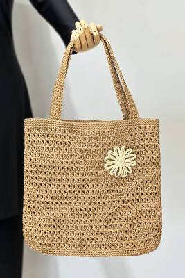 Remsa - Hand-Knitted Rattan Beach Bag