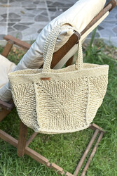 Remsa - Hand-Woven Rattan Beach Bag