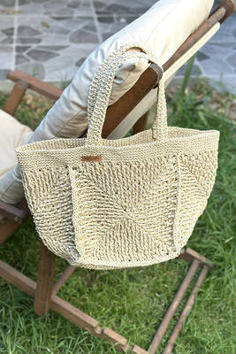 Remsa - Hand-Woven Rattan Beach Bag