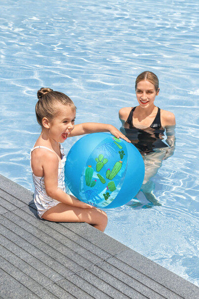 Inflatable Beach Ball World Map Design - Thumbnail